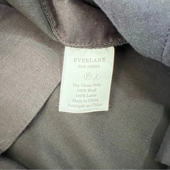 Everlane Wool Pleat Black Pant - Picture 10 of 15